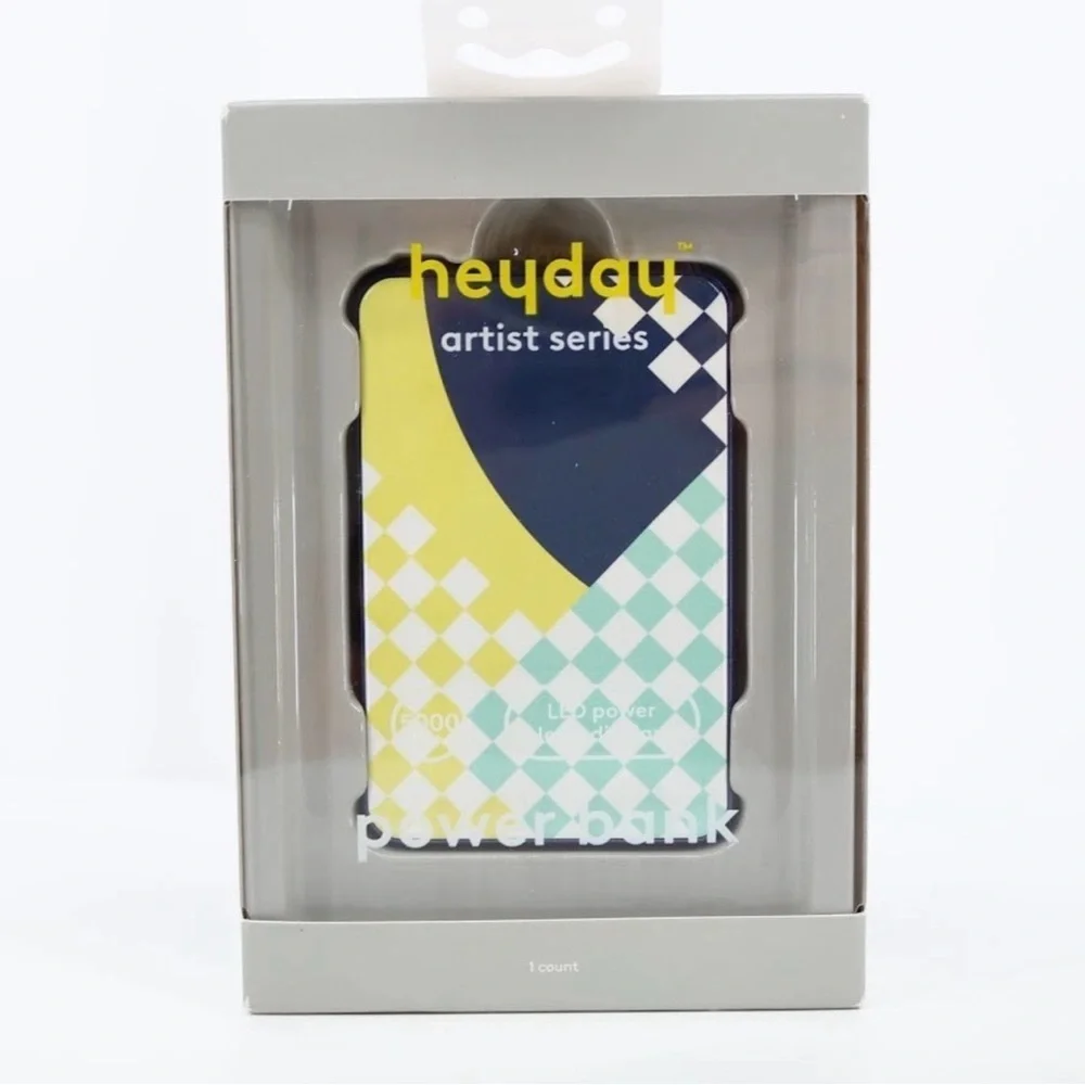 Heyday Artist Series Power Bank Charger Marvin Chang Design New in Box